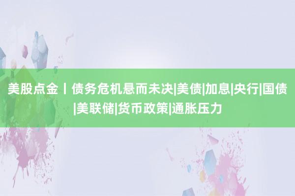 美股点金丨债务危机悬而未决|美债|加息|央行|国债|美联储|货币政策|通胀压力
